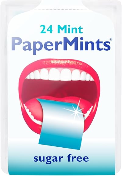 PaperMints Cool Mint Strips 3 x 24 Sugar Free Oral Care Strips
