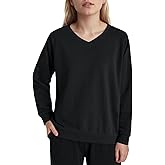 Weintee Women's Petite Cotton Sweatshirts for 5 FT Short
