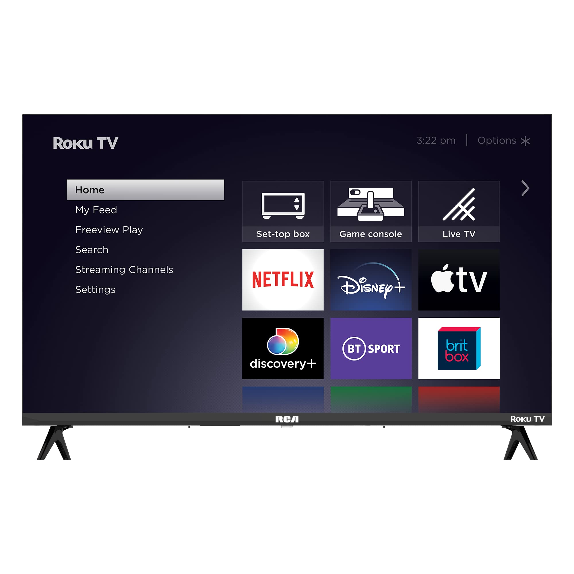 RCA Roku TV 32" Smart TV, RK32HN1 32 Inc...