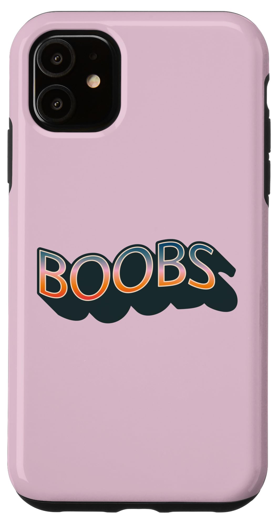 iPhone 11 BOOBS Vintage Vibes Design Case