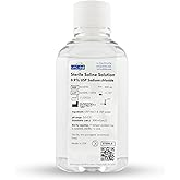 UFC Bio 0.9% Normal Saline Solution – Sterile USP Sodium Chloride - Made in USA - 500 mL