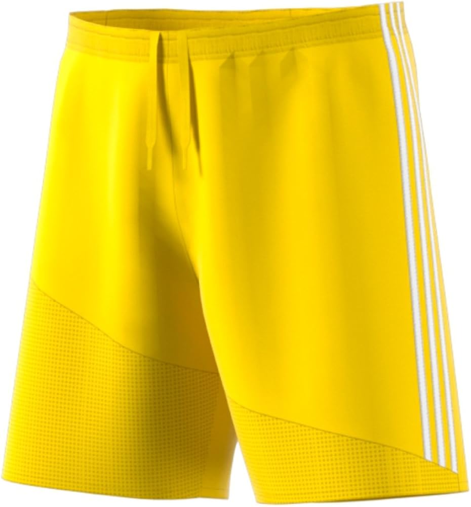 mens yellow adidas shorts
