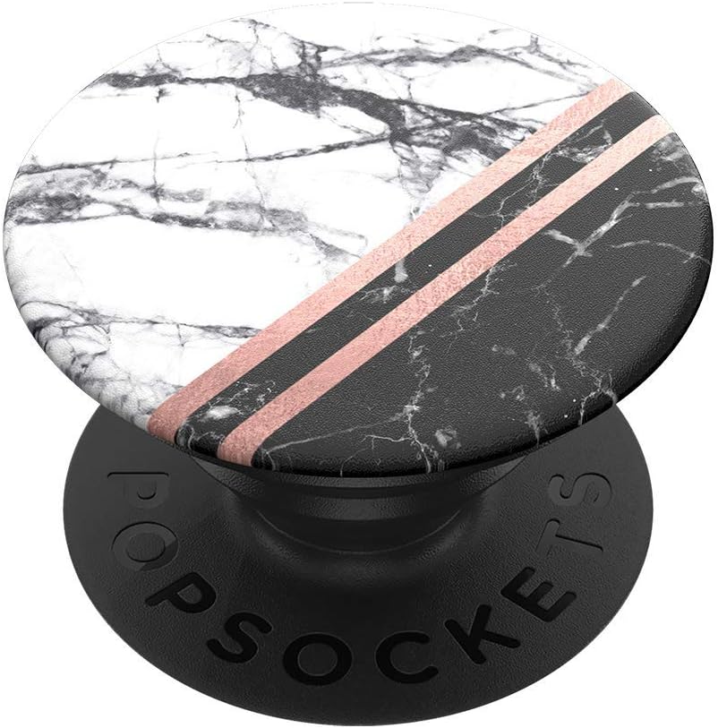 PopSockets Swappable Expanding Stand and Grip for Smartphones and Tablets - Marble Rose