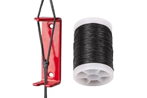 Huntingdoor Bowstring Separator and Bowstring Serving Thread Peep Sight Installer Archery Bow String Separator Quick Splitter for Compound Bow