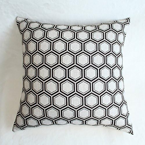 Funda Cojin Throwpillows Home Decorative Wedding Pillowcase Cotton and Striped Sofa Cushion Cover Throw Pillow Case