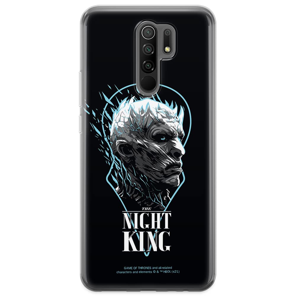 ERT GROUP mobile phone case for Xiaomi REDMI 9 original and officially Licensed Game of Thrones pattern 001 optimally adapted to the shape of the mobile phone, case made of TPU