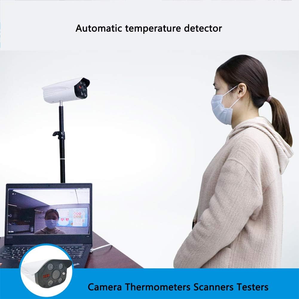 Thermometers Scanners Testers Camera Thermostats Non-Contact Fever Alert Monitoring Test Speed 1-2 Seconds 1 Person, for Factories, Schools, Parks, Subway Station, Crowded Place