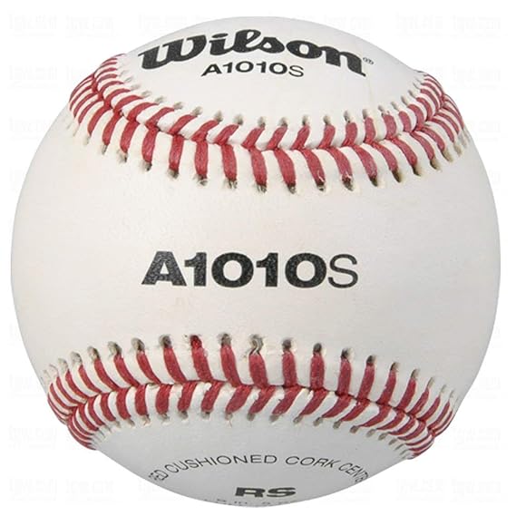 Wilson A1010S Official High School Leather Blem Baseballs (Dozen