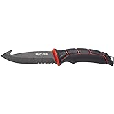 Ugly Stik Tools Gut Hook Bait Fishing Knife, Black
