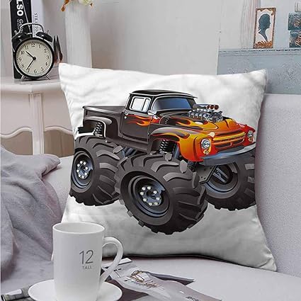 Amazon Com Fbdace Velvet Throw Pillowcase Boys Room Monster