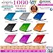 iPearl mCover Hard Shell Cover Case + Keyboard Skin for Model A1342 White Unibody 13-inch MacBook (Part No. MC207LL/A or MC516LL/A, Released After Oct. 20, 2009) (Aqua)