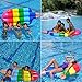 Tomi Pool Float - Inflatable Floating Raft - Perfect for Swimming Pools, River Raft and Beach Longer - Popsicle Shape - Water Toy - Huge Mattress: 70 inches Long X 26 inches Wide -Cup Holder Included