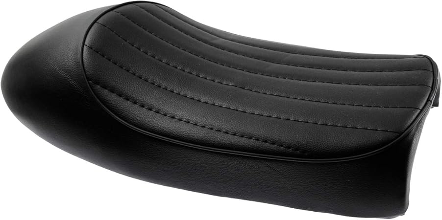 Amazon Rebacker オートバイ ハンプシート レーサーシート バイク座席 交換修理用 ブラック Honda Cb Bmw R90 R80 R100 R60に対応 シート本体 車 バイク