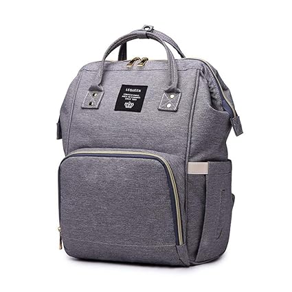 lequeen mummy maternity nappy diaper bag large capacity baby bag travel backpack