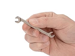 TEKTON 1/4 Inch Angle Head Open End Wrench