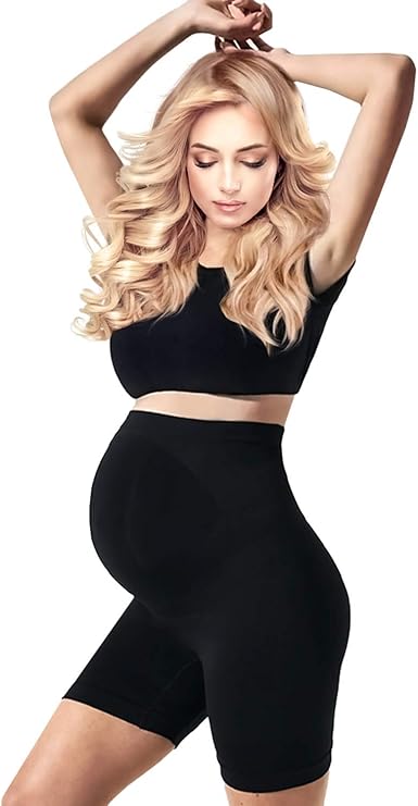 Maternity Shorts Over The Belly Breathable Capris Pregnancy Support Breathable Summer Clothes For Pregnant Women At Amazon Women S Clothing Store