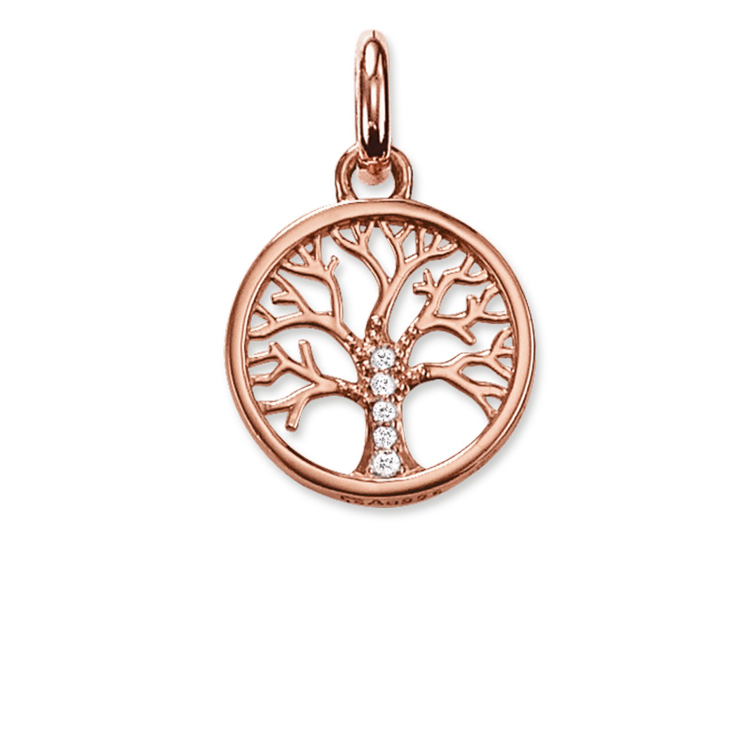 Thomas Sabo pendant tree of life gold-plated silver KC0002-416-14