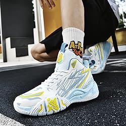 YAXE Women's Men's High Top Breathable Mesh