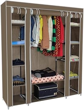Manual Portable Wardrobe Assembly Instructions - Wardobe Pedia