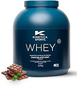 Kinetica Whey Protein Powder Chocolate Mint 2.27 Kg 76 Servings 22g Protein