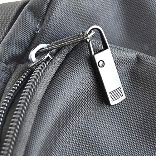 Zipper Pulls Tab Luggage Zippers Pulls Replacement Extension Metal Zippers Tag Handle Mend Fixer for Backpack and Suitcase