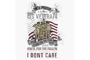 HOF Trading Army Veteran Vinyl Sticker Waterproof Decal Laptop Wall Window Bumper Sticker 5"