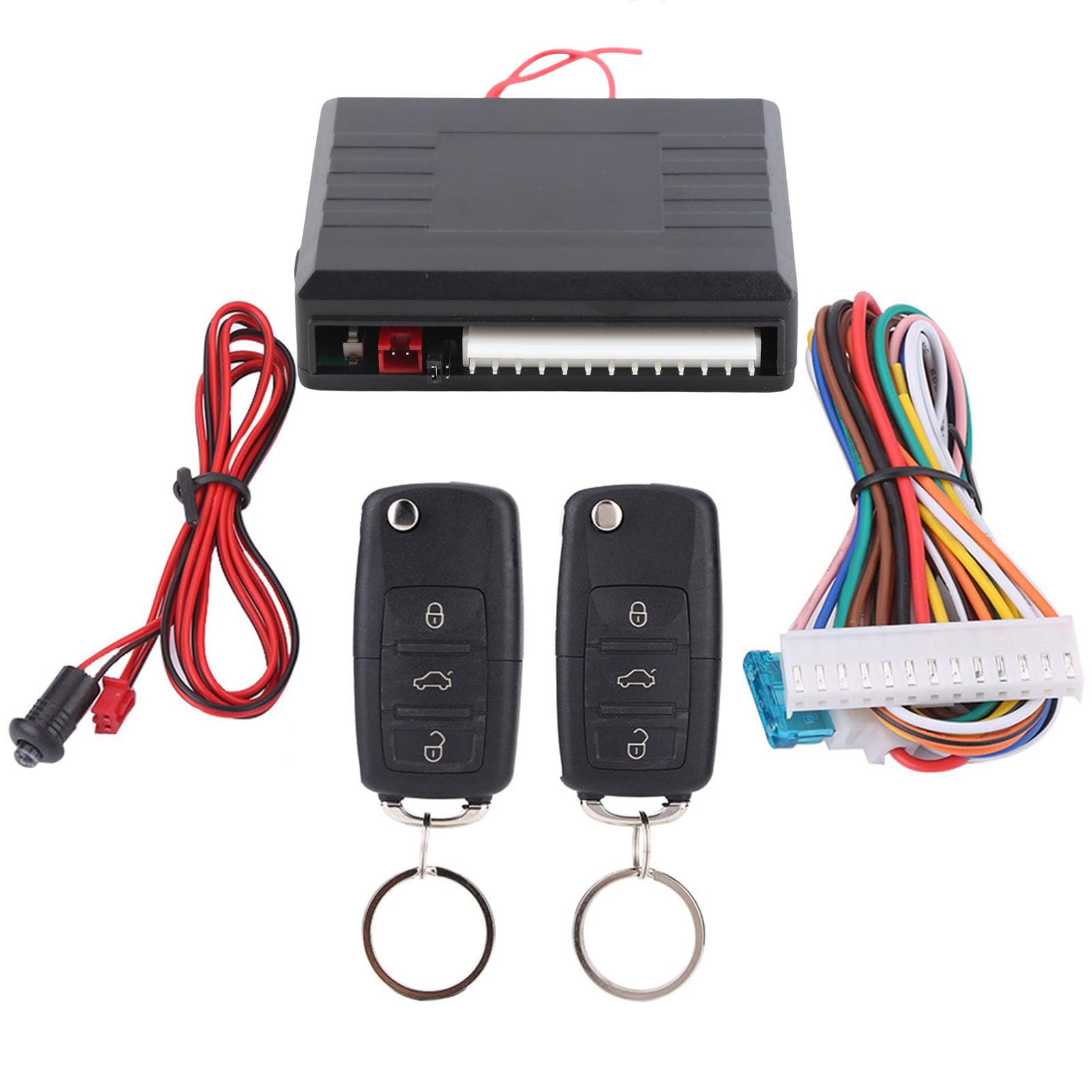 Universal Keyless Entry System, Car Remote Control Central Door Lock and Lock Upgrade Kit with Trunk Release
