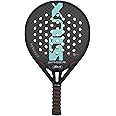Siux Spyder 2 Revolution Control Paddle, Black and Blue, Advanced/Competition Level, Low Balance, Soft Eva Core, 12k Carbon Face, Round Shape, Matte Finish, Smooth Surface, Control Gameplay, for Men
