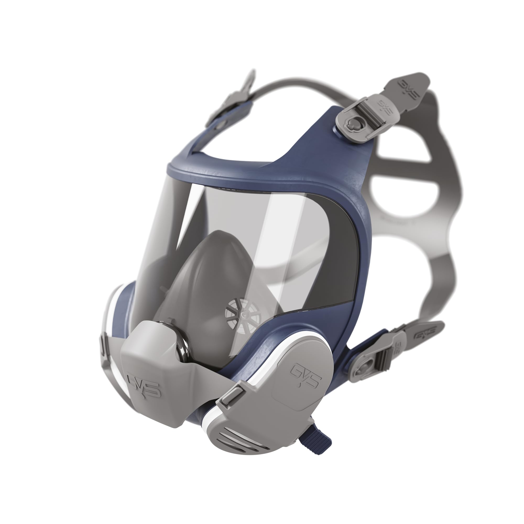 GVS Elipse Full Face Mask P3, One Size, with Replaceable P3 Filters Included