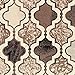 Superior Indoor Area Runner, Jute Backed, Perfect for Hallway, Living/ Dining Room, Bedroom, Office, Kitchen, Entryway, Modern Geometric Trellis Floor Decor, Viking Collection, 2' 7