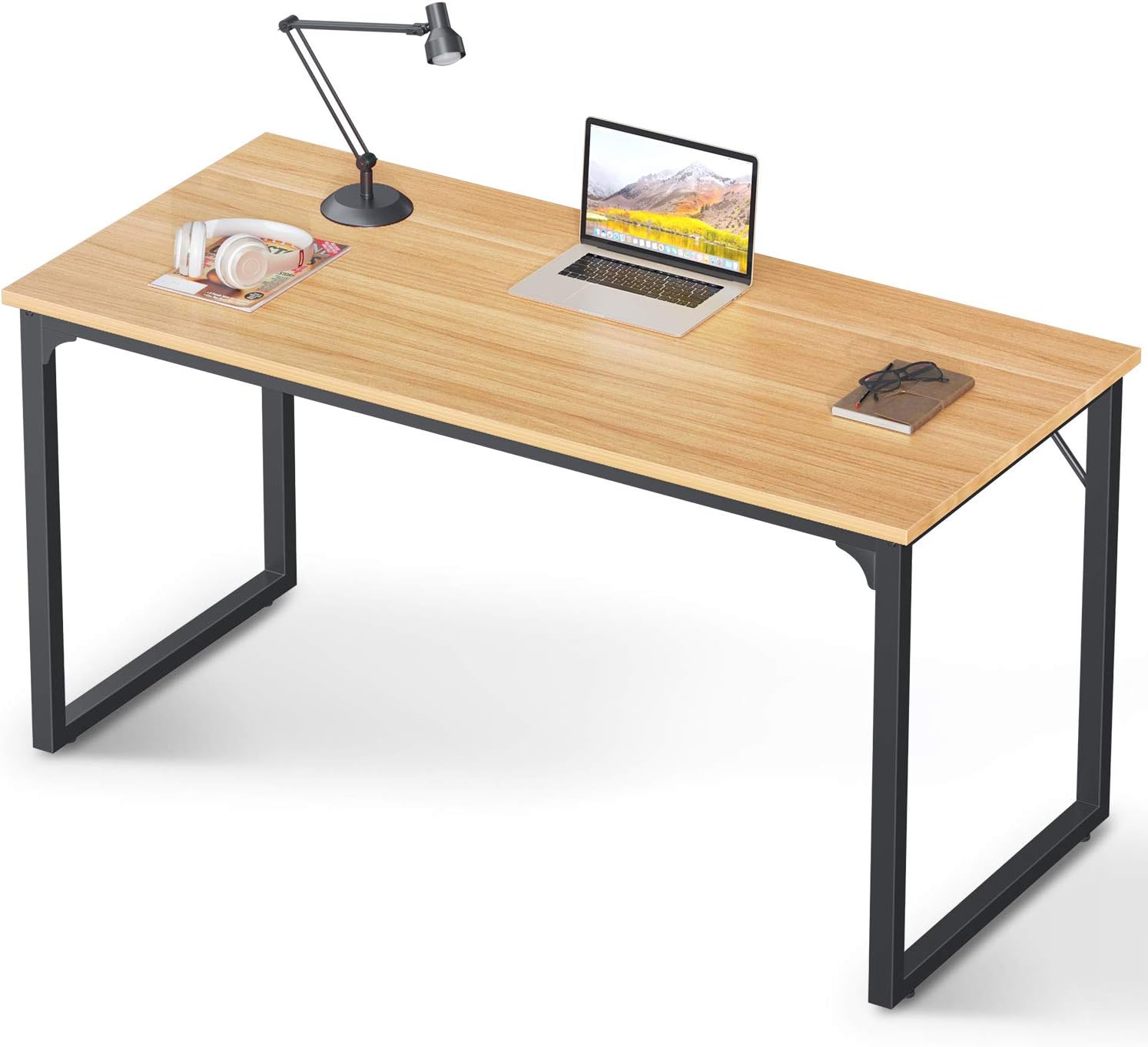 Office, Sturdy Writing Desk,Walnut 