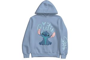 Disney Minnie Mouse, Winnie The Pooh, Lilo and Stitch Girls Pullover Hoodie for Kids