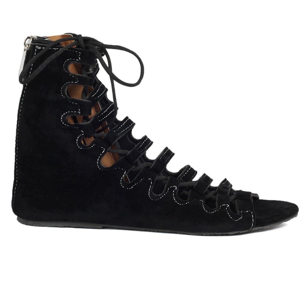 jade women's black casual gladiators