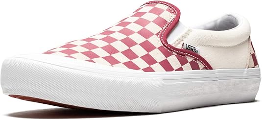 vans slip on pro mineral red