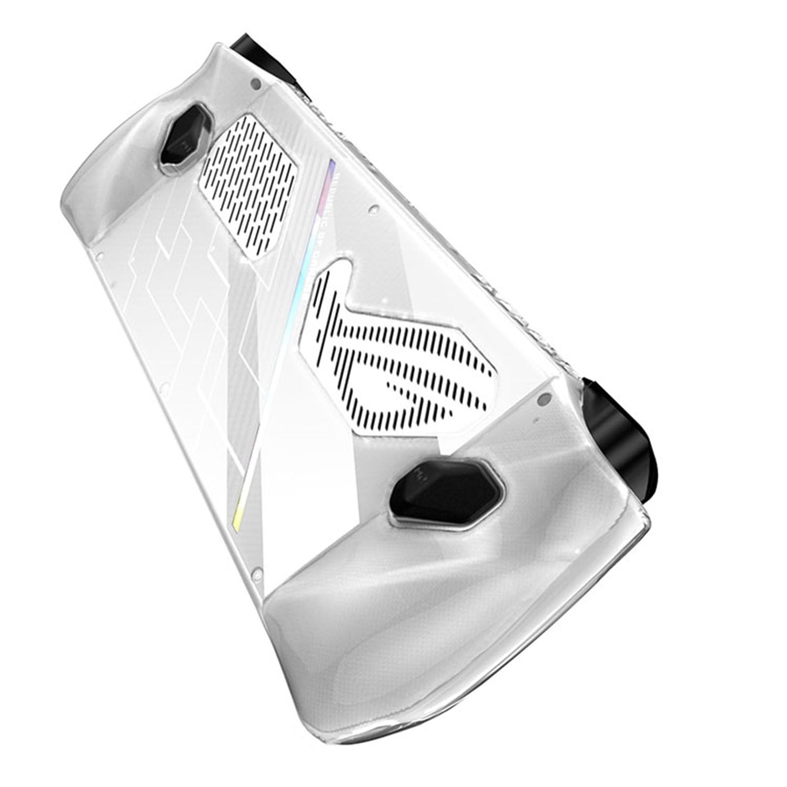 LICHIFIT TPU Soft Protective Case Cover for ASUS ROG Ally Game Console Shell Transparent Back Cover Skin