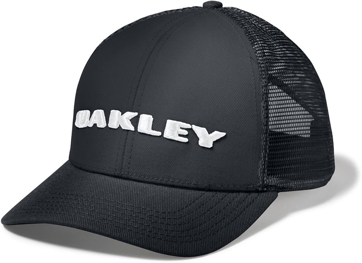 Oakley Golf Trucker Cap Black Amazon.co.uk Clothing