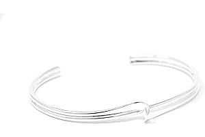 Global Crafts Handcrafted Taxco Alpaca Silver Cuff Bracelet, from Mexico