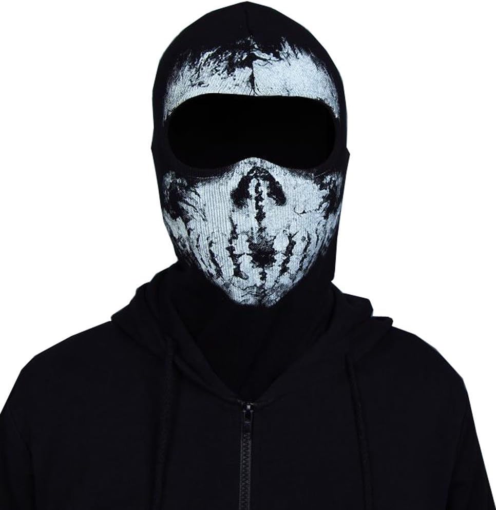 Ska Direct Ghost Skull Face Mask Balaclava Cool New Version