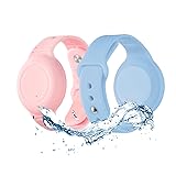Waterproof AirTag Bracelet for Kids(2 Pack) - Soft