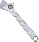 AB Tools Adjustable Spanner 12in 300mm 0-33mm Wrench Chrome Vanadium Steel view 5