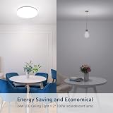 Lepro 24W LED Ceiling Light IP54 Bathroom Bright 2400lm Daylight 5000K Ø28CM view 5