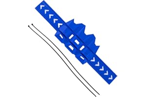 PRO CAKEN Motorcycle Universal Exhaust Heat Shield Cover Muffler Pipe Guard Leg Anti Hot Silencer Guard Anti-scalding Protector Ring For Muffler Tailpipe All Dirt Bike Off Road Motorbike-Blue