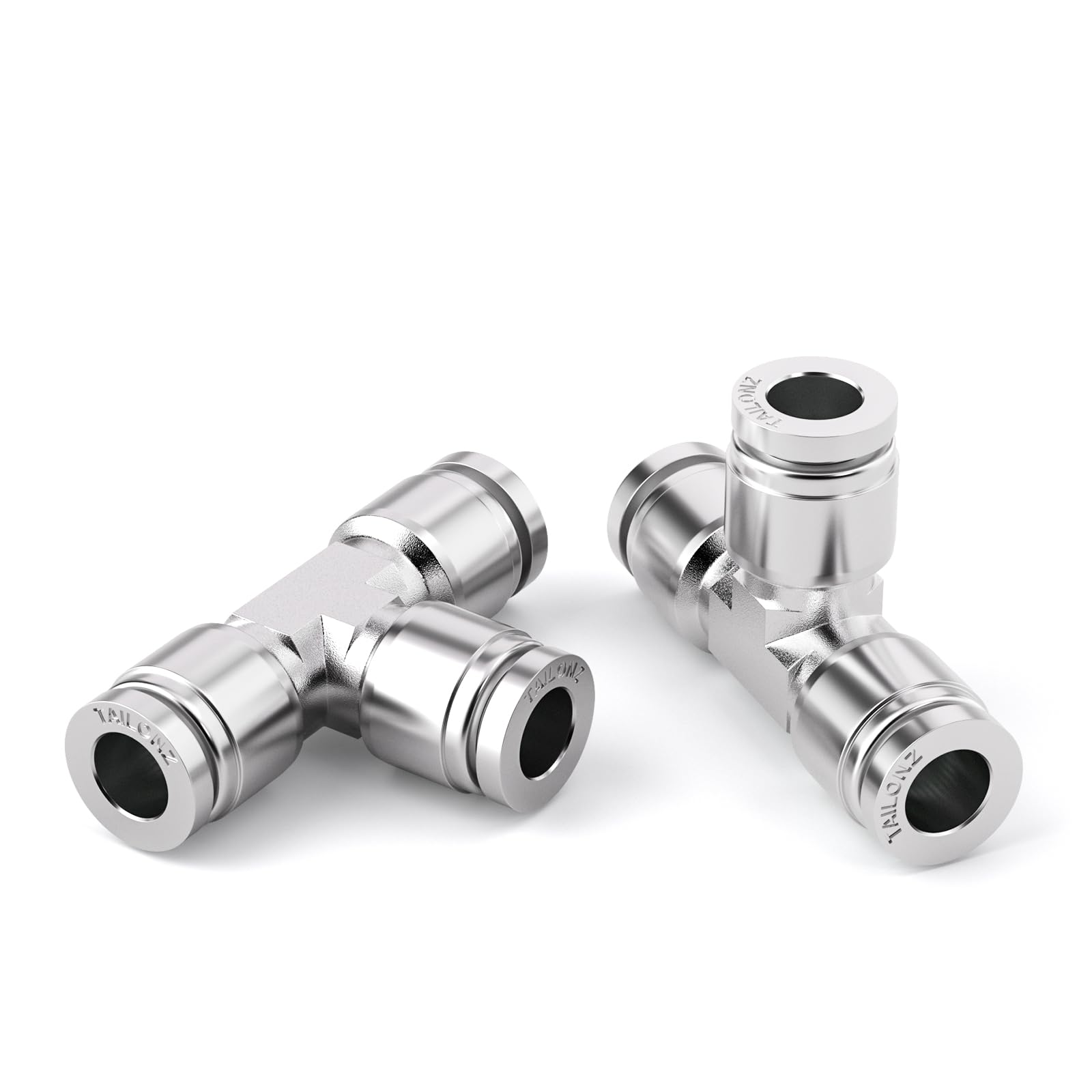 TAILONZ PNEUMATIC 3/8" OD Tee 304 Stainless Steel