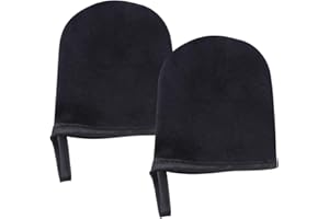 MOBUTOFU 2Pcs Self Tanning Mitt Applicator Mini Gloves for Small Areas Including Elbows and Knees, Reusable