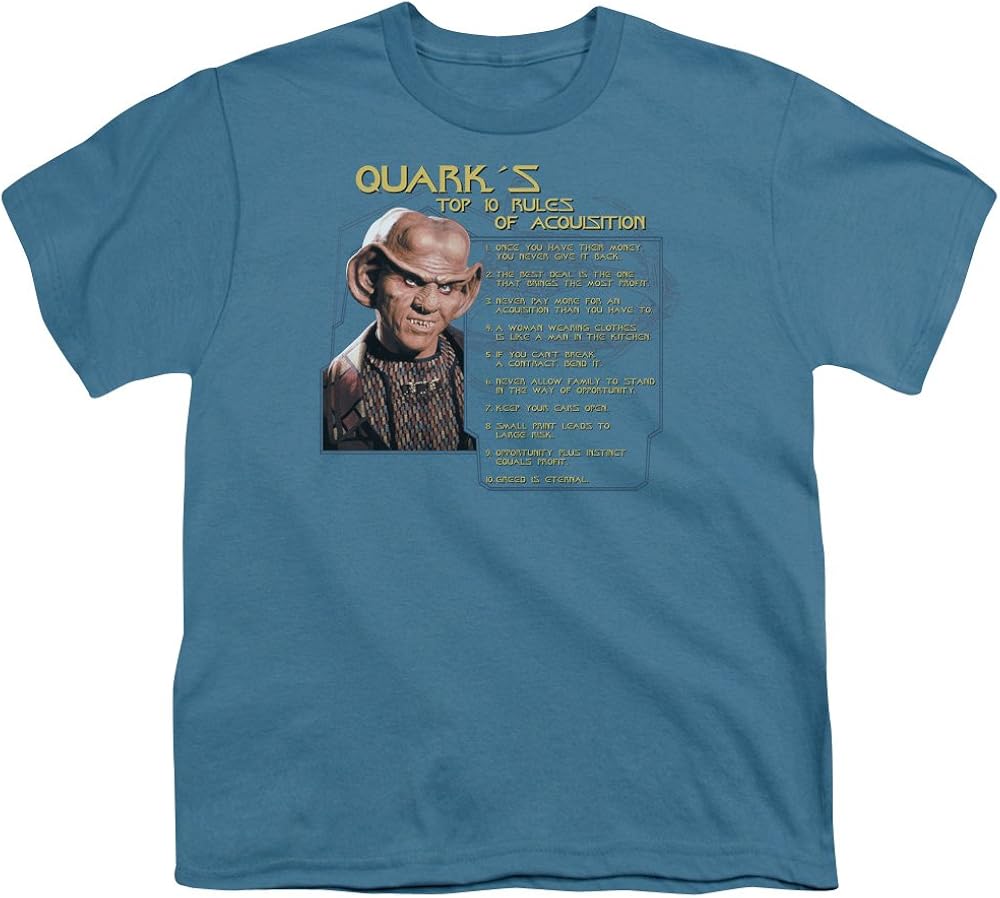 ladies man quark shirt