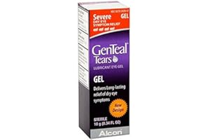 GenTeal Severe Dry Eye Relief Lubricant Eye Gel 0.34 oz (Pack of 3)