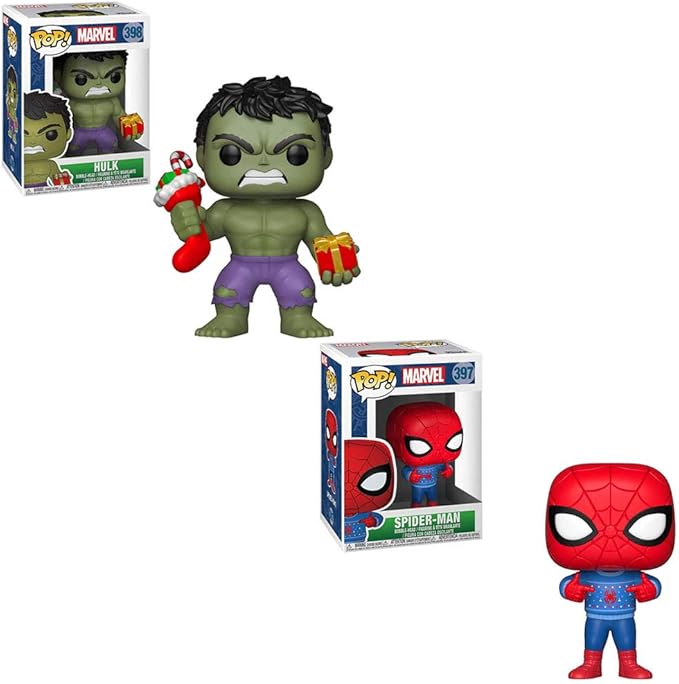 spider man ugly christmas sweater pop