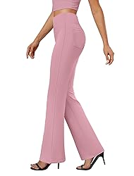 DLOODA Womens Bootcut Dress Pants Business Casual