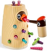 TOP BRIGHT Wooden Magnetic Bird Toy for Toddlers 2 3 4 Years Kid Gift view 7
