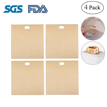 Leegoal 4 Bolsas Reutilizables para tostadora ...